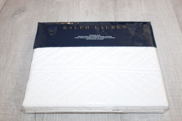 Ralph Lauren Oakfield Quilted Standard Sham  White - Image 4
