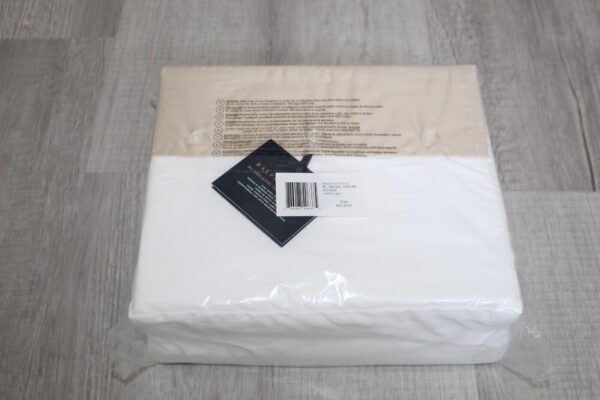 Ralph Lauren RL Organic Sateen Border King Duvet Cover  Coastal Sand - Image 7