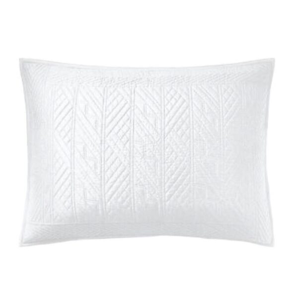 Ralph Lauren Oakfield Quilted Standard Sham  White - Image 2