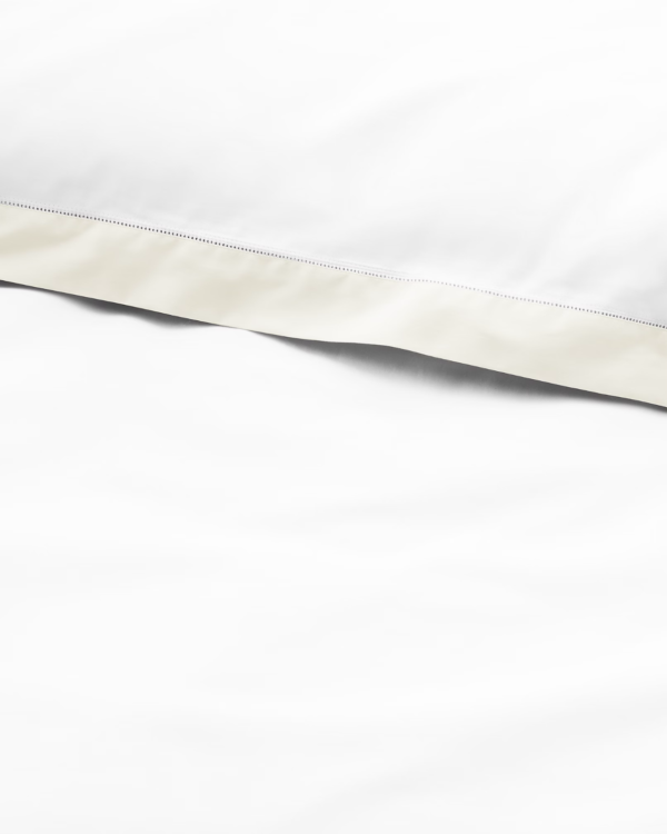 Ralph Lauren Organic Sateen Border King Duvet Cover  Parchment - Image 3