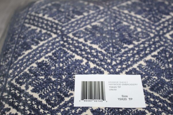 Ralph Lauren Haywood Embroidery 15" x 20" Decorative Pillow - Image 8