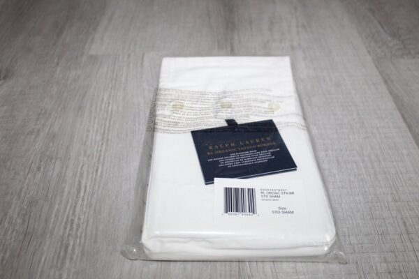 Ralph Lauren RL Organic Sateen Border Organic Cotton Sateen Border Sham - Image 5