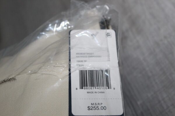 Ralph Lauren Haywood Embroidery 15" x 20" Decorative Pillow - Image 5