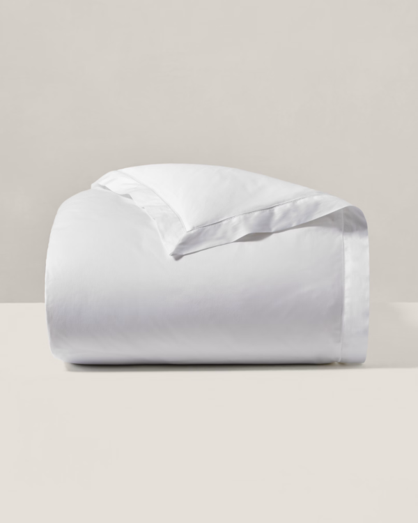 Ralph Lauren RL Organic Sateen Border Full/Queen Duvet Cover  Studio White - Image 6