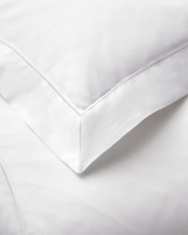 Ralph Lauren RL Organic Sateen Border Full/Queen Duvet Cover  Studio White - Image 5