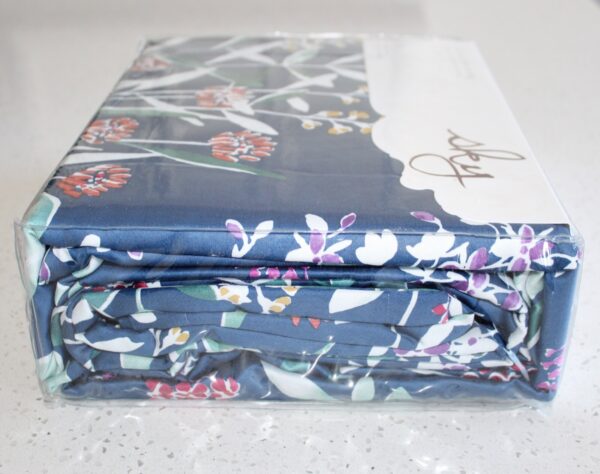 Sky Midnight Meadow 100% Cotton 3.- Pc King Duvet Cover Set - Image 5