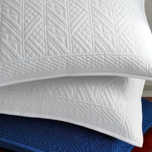 Ralph Lauren Oakfield Quilted Standard Sham  Parchment