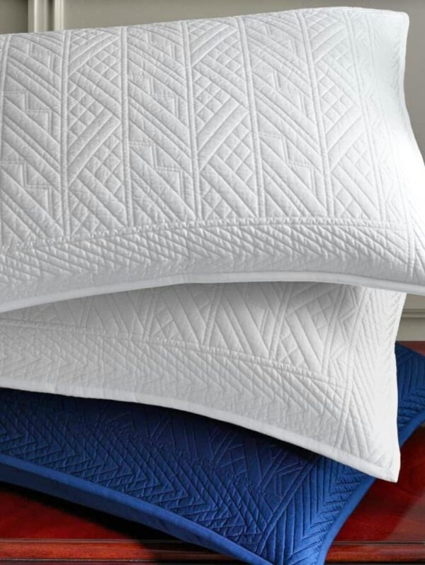 Ralph Lauren Oakfield Quilted Standard Sham  Parchment
