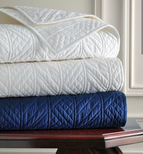 Ralph Lauren Oakfield Quilted Standard Sham  Parchment - Image 3
